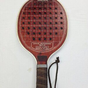 Dalton PIS Vintage Wood Paddle Tennis Racket Approved By APTA and USPTA USA Made